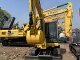 Komatsu PC350 excavator, front view