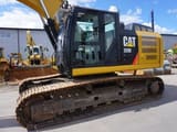 2013 Caterpillar 329E crawler excavator side view