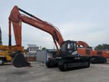 Hitachi Zaxis 350H crawler excavator, side view