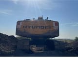 Hyundai R290LC-7 excavator, rear view