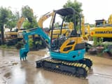 2024 Kubota U-20 mini excavator, three-quarter view