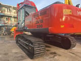 2024 Hitachi Zaxis 350 crawler excavator rear three-quarter view