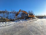 2008 Hyundai R450LC-7A crawler excavator side view