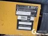 2019 Caterpillar 330FLN crawler excavator identification plate detail