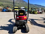 2024 Yanmar VIO12-2A mini excavator, rear view