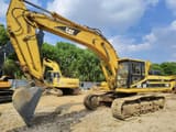 2017 Caterpillar 330B crawler excavator, side view