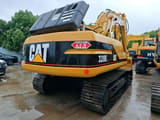2014 Caterpillar 320BL crawler excavator, rear view