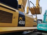 2019 Komatsu PC450-8 crawler excavator side view