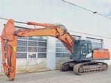 2014 Hitachi KMC350-5 demolition excavator, side profile view