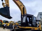 2022 Caterpillar 330D2L crawler excavator, front three-quarter view