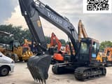 2022 Volvo EC210DL crawler excavator, front three-quarter view