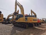 2024 Komatsu PC360-7 crawler excavator, rear three-quarter view