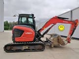 2022 Kubota U50-5 mini excavator, side profile view
