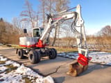 2013 Takeuchi TB175 W wheel excavator side view