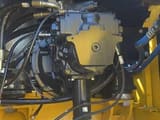 2022 Komatsu PC300-7 crawler excavator engine compartment detail