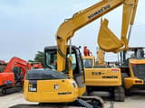 2022 Komatsu PC78US crawler excavator, rear three-quarter view