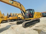 2022 Caterpillar 336GC crawler excavator, side view