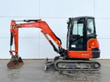 2020 Kubota KX037-4 mini excavator side view