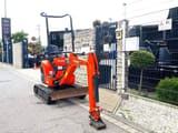 2015 Kubota U10-3 mini excavator, front three-quarter view
