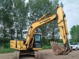 2015 Komatsu PC120-6 crawler excavator, side view