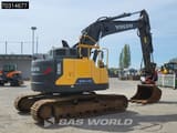 2015 Volvo ECR235EL crawler excavator, rear three-quarter view