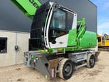 2019 Sennebogen 818M E material handler, side view of cab