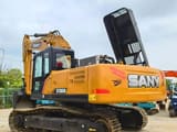 2022 Sany SY365H crawler excavator, rear three-quarter view