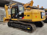 Excavator pe șenile Caterpillar 320DL, 2015, vedere spate trei sferturi