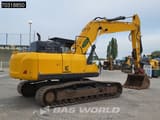 2022 LiuGong 928 E-DM crawler excavator, rear three-quarter view