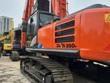 2024 Hitachi ZAXIS 350H crawler excavator, rear three-quarter view