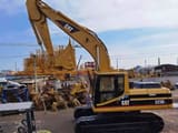 2017 Caterpillar 325BL crawler excavator side profile
