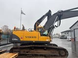2006 Volvo EC290BNLC crawler excavator side profile view