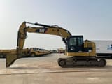 2012 Caterpillar 321D crawler excavator, side profile view