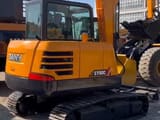 2020 Sany SY60C mini excavator, rear three-quarter view