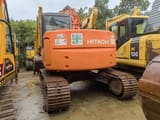 2016 Hitachi ZX135US crawler excavator, rear view