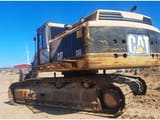 1994 Caterpillar 350L crawler excavator, rear three-quarter view