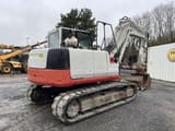 2004 Takeuchi TB1140 crawler excavator, rear three-quarter view