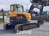 2007 Volvo ECR88 PLUS mini excavator, rear three-quarter view
