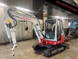 2019 Takeuchi TB240 mini excavator side view