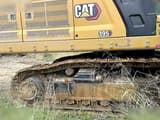 2021 Caterpillar 395 crawler excavator side profile