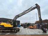 2012 Volvo EC220DL crawler excavator, side profile view
