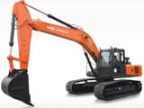 2026 Hitachi EX215LC PRIME crawler excavator, side view