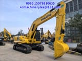 2023 Komatsu PC200 crawler excavator, side view