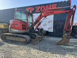 2016 Volvo ECR50D mini excavator, side view