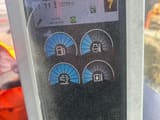 2015 Caterpillar M320F digital instrument cluster view