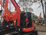 Kubota KX165 mini excavator, front three-quarter view
