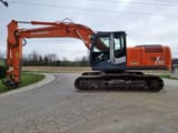 2008 Hitachi Zaxis 210 crawler excavator side view
