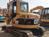 2010 Caterpillar 308C mini excavator, rear three-quarter view