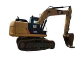 2016 Caterpillar 329D crawler excavator, side view