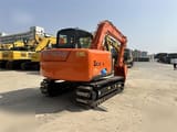 2019 Hitachi Zaxis 70 crawler excavator, rear three-quarter view